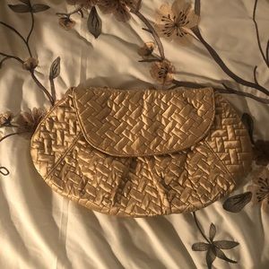 Satin clutch by Fashion with Compassion